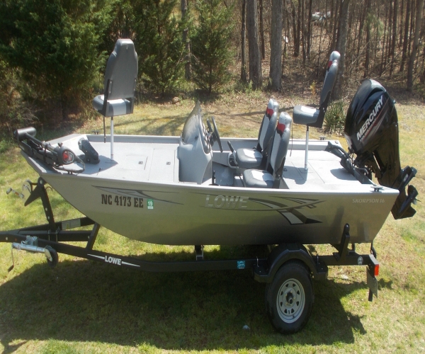 Used Fishing boats For Sale by owner | 2017 Lowe Skorpion 16